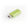 USB Flash Drive PinStripe Verbatim 2.0, 16GB Verde