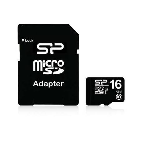 CARD DE MEMORIE MicroSDHC SP 16GB CL10