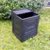 Compostor gradina TOOMAX Ambition Black 260L, 60x60x73cm