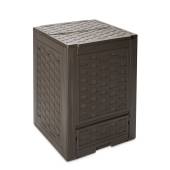 Compostor gradina TOOMAX Ambition Brown 300L, 60x60x83cm