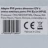 Adaptor pentru alimentare 12V si conectare antena exterioara pentru PNI Escort HP 82