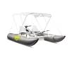 Catamaran gonflabil CECLO Fun X2 cu pedale si motor electric outboard Yamaha 500W