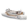 Catamaran CECLO Cruise cu pedale si motor outboard electric Yamaha, 393cm, 4 persoane