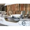 Catamaran CECLO Cruise cu pedale si motor outboard electric Yamaha, 393cm, 4 persoane