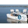 Catamaran CECLO Leisure cu pedale si motor outboard electric Yamaha 55lbs, 4 persoane