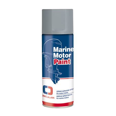 Vopsea acrilica spray pentru motoare Johnson, alb, 400ml