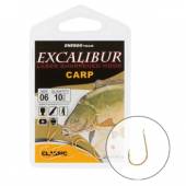 Carlige EXCALIBUR Carp Classic Gold Nr.4, 10buc/plic