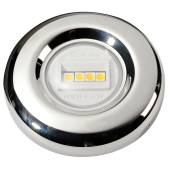 Lumina de navigatie pupa LED OSCULATI Sea-Dog 12V, 135° alb, bulkhead, pentru ambarcatiuni pana in 20m