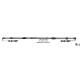 Cablu sistem de directie Mach Zero 24ft