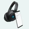 Casti wireless ANKER Soundcore Life Tune, Over-Ear, Hybrid Active Noise Cancelling, Deep Bass, MultiPoint, Negru