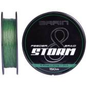 Fir textil BRAIN Storm 8X Green 150m, 0.16mm, 11.1kg
