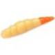 Larva siliconica FISHUP Trout Series Cheese Yochu 4.3cm, culoare 135 Cheese Hot Orange, 8buc/plic