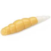 Larva siliconica FISHUP Trout Series Cheese Yochu 4.3cm, culoare 134 Cheese White, 8buc/plic