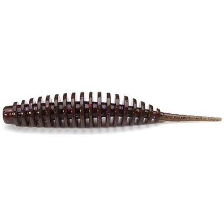 Grub FISHUP Tanta 4.2cm, culoare 050 Green Pumpkin Brown Red&Purple, 10buc/plic