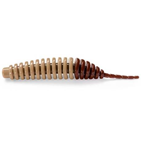 Grub FISHUP Tanta Cheese 5cm, culoare 138 Coffe Milk Earthworm, 9buc/plic