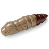 Grub FISHUP Pupa Cheese 3.8cm, culoare 138 Coffee Milk Earthworm