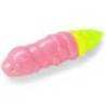 Grub FISHUP Pupa Cheese 3.8cm, culoare 133 Bubble Gum Hot Chartreuse