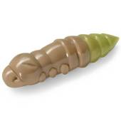 Grub FISHUP Pupa Cheese 3.2cm, culoare 137 Coffee Milk Light Olive