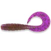 Naluca FISHUP Mighty Grub 13.3cm, culoare 016 Lox Green & Black, 4buc/plic