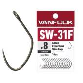 Carlige VANFOOK SW-31F Spoon Experthook Wide Gape Medium Wire, nr.5, 16buc/plic