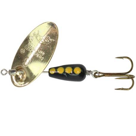 Lingurita rotativa PANTHER MARTIN InLine Swivel Regular nr.4 4.1g Gold