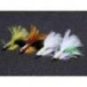 Jig cu pene VANFOOK Leech LC-12BL 1.2g Chart and White