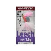 Jig cu pene VANFOOK Leech LC-11BL 1.2g Pink and White