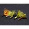Jig cu pene VANFOOK Leech LC-09BL 0.8g Olive and Yellow