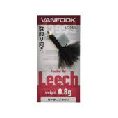 Jig cu pene VANFOOK Leech LC-05BL 0.8g Black