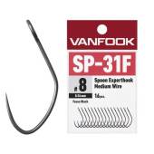 Carlige VANFOOK SP-31F Spoon Experthook Medium Wire, nr.5, 16buc/plic