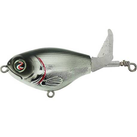 Vobler RIVER2SEA Whopper Plopper 75, 7.5cm, 16g, culoare Chrome Black