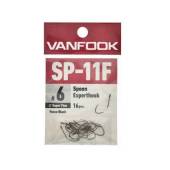 Carlige VANFOOK SP-11F Spoon Experthook Super Fine Wire, Nr.6, 16buc/plic
