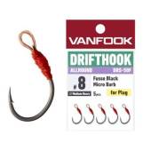 Carlige VANFOOK DRS-50F Drifthook Allround nr.8, 5buc/plic
