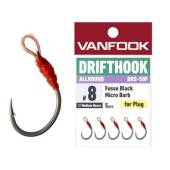 Carlige VANFOOK DRS-50F Drifthook Allround nr.8, 5buc/plic