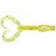 Naluci KEITECH Little Spider 8.9cm, Chartreuse Red Flake PALnr.01, 5buc/plic