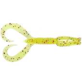 Naluci KEITECH Little Spider 8.9cm, Chartreuse Red Flake PALnr.01, 5buc/plic