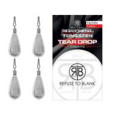Lest RTB Tungsten Tear Drop Weights 5.3g 4buc/plic