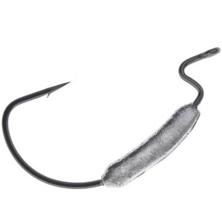 Carlige offset RTB EWG 9004 Weighted Worm Hooks 4/0, 5g