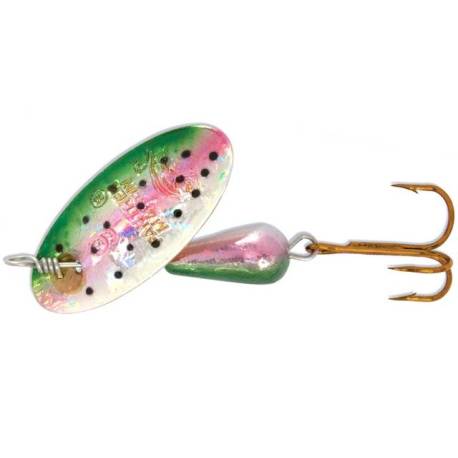 Lingurita rotativa PANTHER MARTIN Holographic nr.2, 2.1g, Rainbow Trout