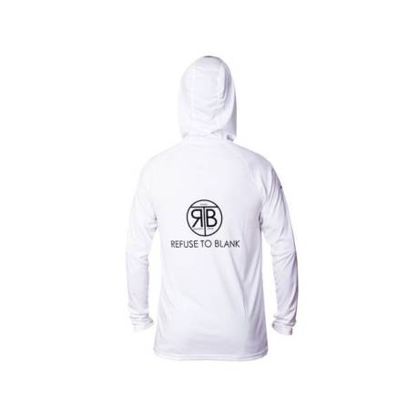 Hanorac RTB UV Long Sleeve Hoodie UPF 50+ Bright White XL