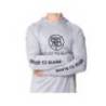 Hanorac RTB UV Long Sleeve Hoodie UPF 50+ Light Grey M