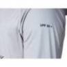 Hanorac RTB UV Long Sleeve Hoodie UPF 50+ Light Grey M