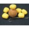 Porumb artificial ENTERPRISE TACKLE Large Pop-up Sweetcorn Fluoro Yellow, 10buc/plic