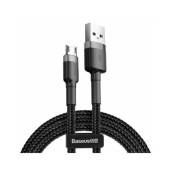 Cablu BASEUS Cafule, Micro USB - USB, 0,5 metri, 2.4A