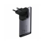 Incarcator retea BASEUS GaN5 Pro Ultra Slim, 65W, USB, USB-C, Cablu inclus