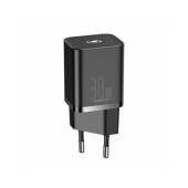 Incarcator retea BASEUS Super Si, Quick Charger 1C, 30W, USB-C Negru