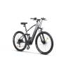 Bicicleta electrica MTB-FS (E-Bike) CARPAT C275M17E, roti 27.5", motor 250W, autonomie max. 60 Km, Gri
