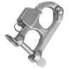 Carlig remorcare pentru schi nautic 100mm, inox AISI 316