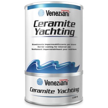 Vopsea epoxidica VENEZIANI Ceramite Yachting white 0.75L