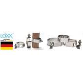 Colier inox LOXX pentru furtun/teava cu diametrul 25mm